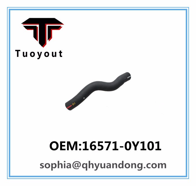 Radiator hose TOYOTA OEM:16571-0Y101 165710Y101 