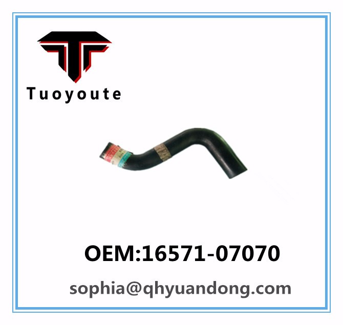 Radiator hose TOYOTA OEM:16571-11050  1657111050