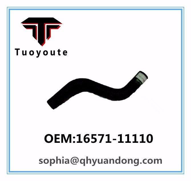 Radiator hose TOYOTA OEM:16571-11110  1657111110