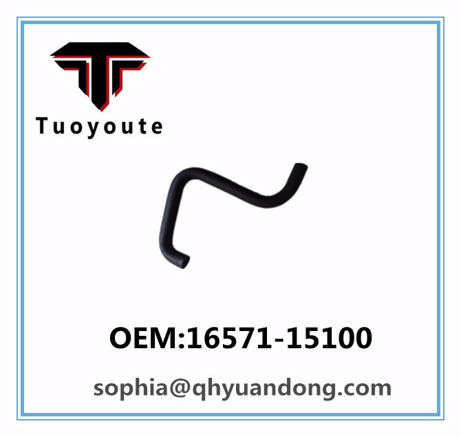 Radiator hose TOYOTA OEM:16571-15100  1657115100