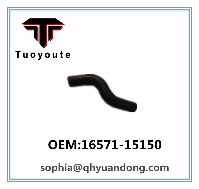 Radiator hose TOYOTA OEM:16571-15150 1657115150 