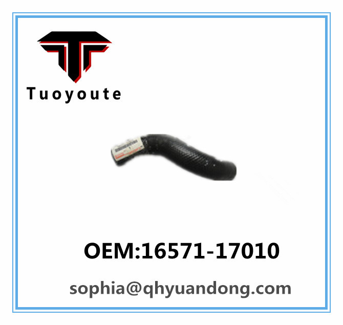 Radiator hose TOYOTA OEM:16571-17010  1657117010