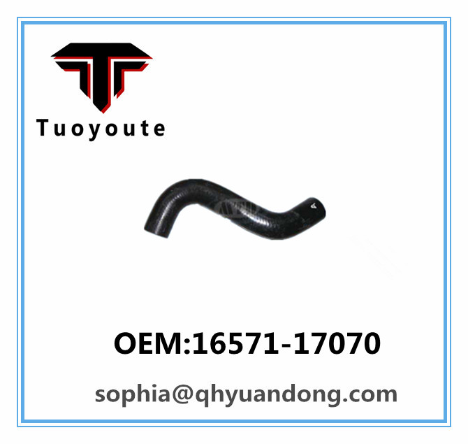 Radiator hose TOYOTA OEM:16571-17070 1657117070