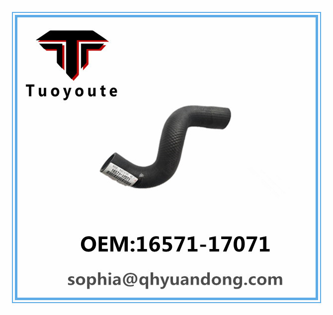 Radiator hose TOYOTA OEM:16571-17071  1657117071