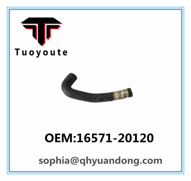 Radiator hose TOYOTA OEM:16571-20120  1657120120