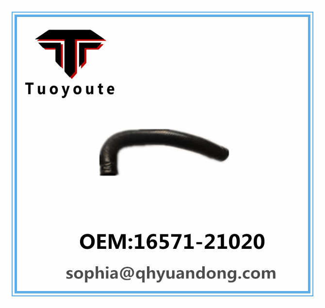 Radiator hose TOYOTA OEM:16571-21020  1657121020