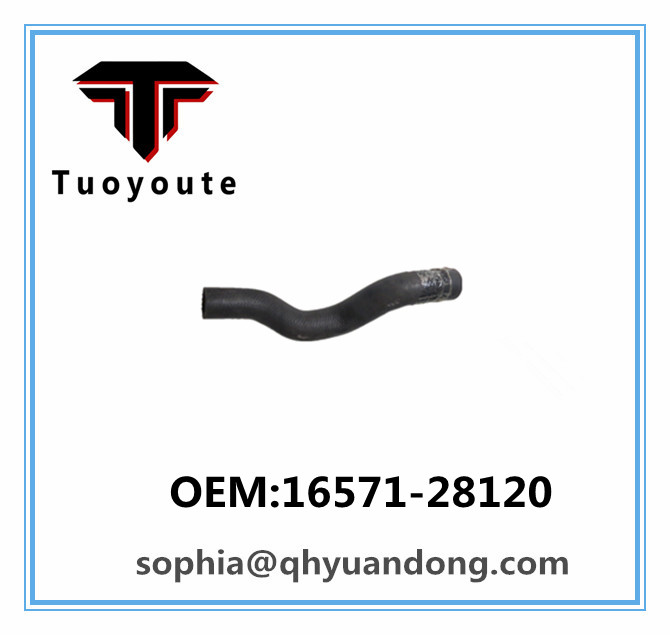 Radiator hose TOYOTA  OEM:16571-28120  1657128120