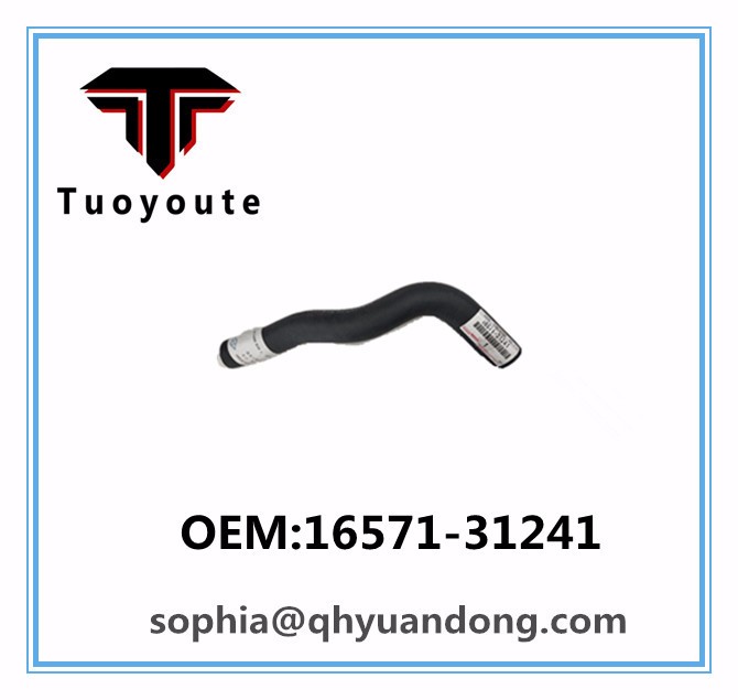 Radiator hose TOYOTA  OEM:16571-31241 1657131241 