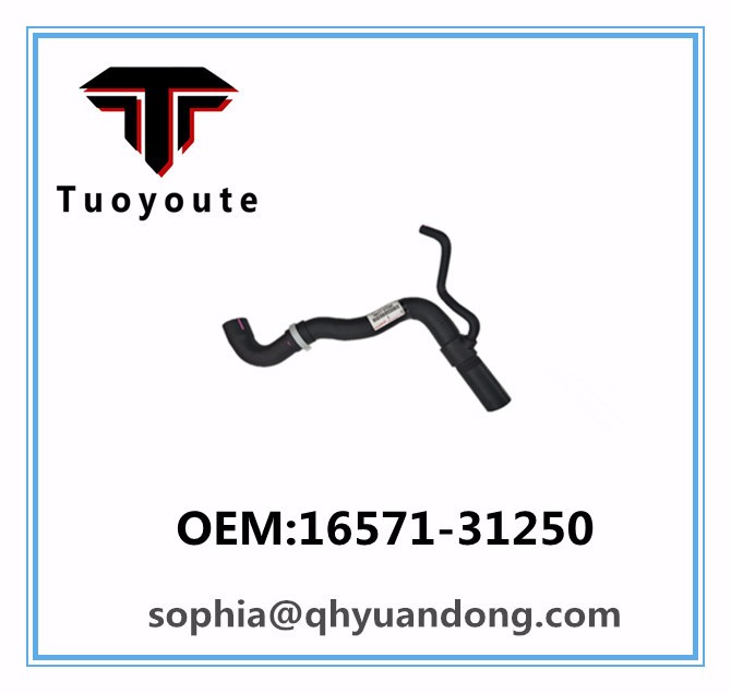 Radiator hose TOYOTA OEM:16571-31250  1657131250