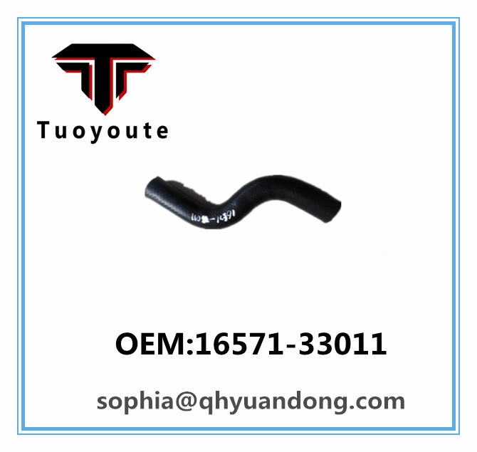 Radiator hose TOYOTA OEM:16571-33011  1657133011