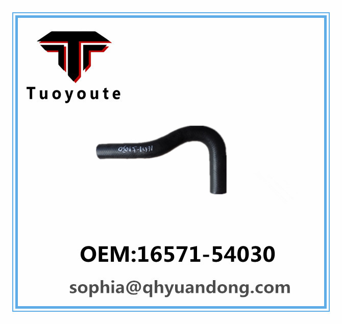 Radiator hose TOYOTA OEM:16571-54030  1657154030