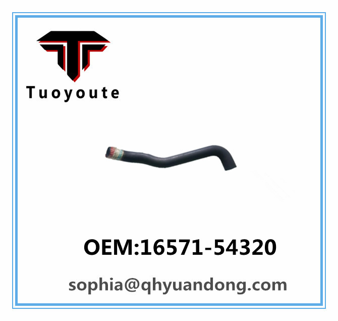 Radiator hose TOYOTA OEM:16571-54320  1657154320