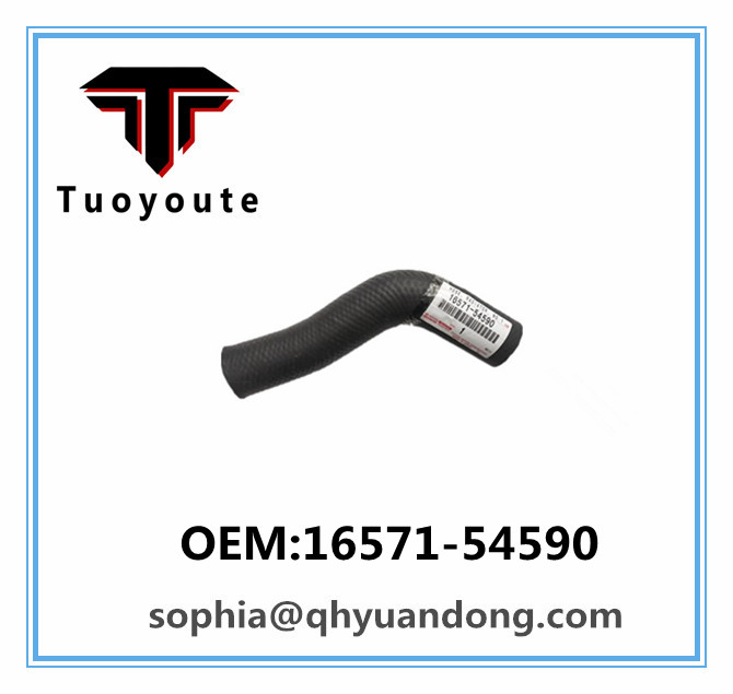 Radiator hose TOYOTA OEM:16571-54590 1657154590 