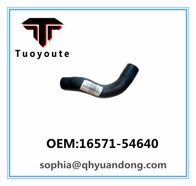 Radiator hose TOYOTA OEM:16571-54640  1657154640