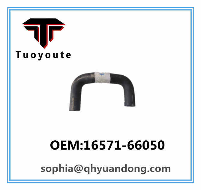 Radiator hose TOYOTA OEM:16571-66050  1657166050