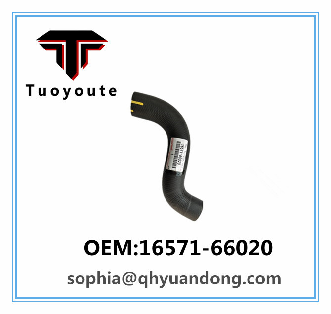 Radiator hose TOYOTA OEM:16571-68020  1657168020