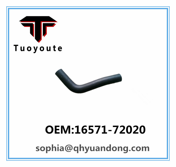 Radiator hose TOYOTA  OEM:16571-72020  1657172020