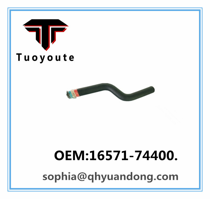 Radiator hose TOYOTA OEM:16571-74400  1657174400..