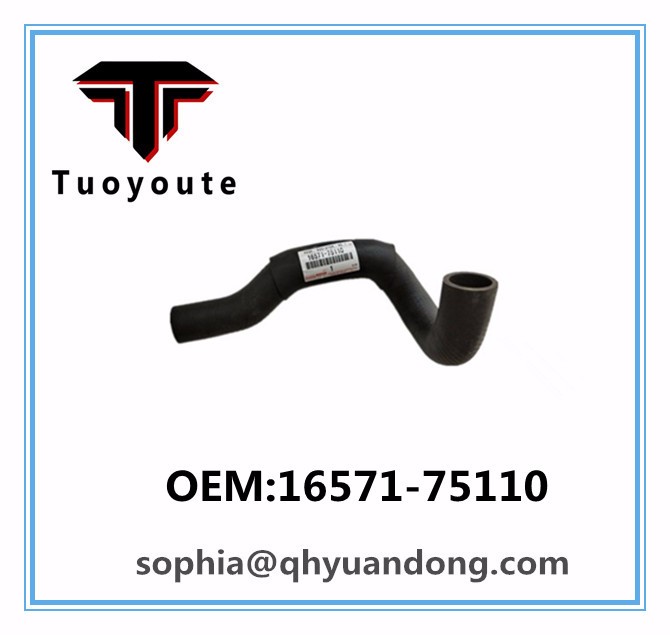 Radiator hose TOYOTA  OEM:16571-75110  1657175110