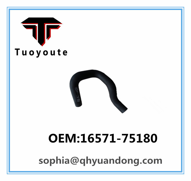 Radiator hose TOYOTA  OEM:16571-75180 1657175180  