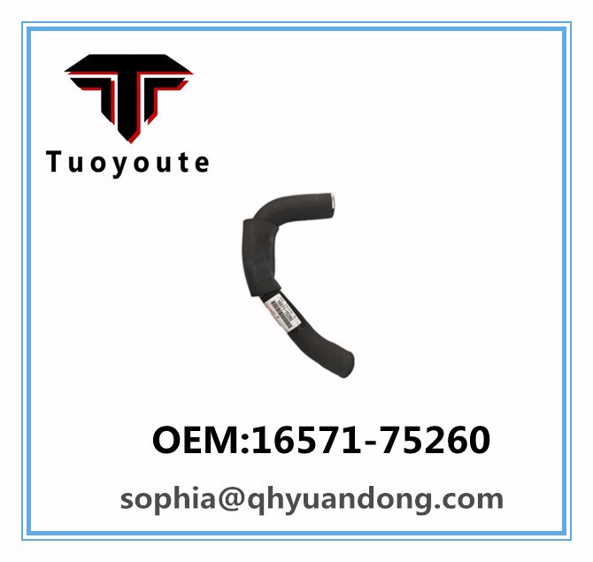 Radiator hose  TOYOTA OEM:16571-75260  1657175260