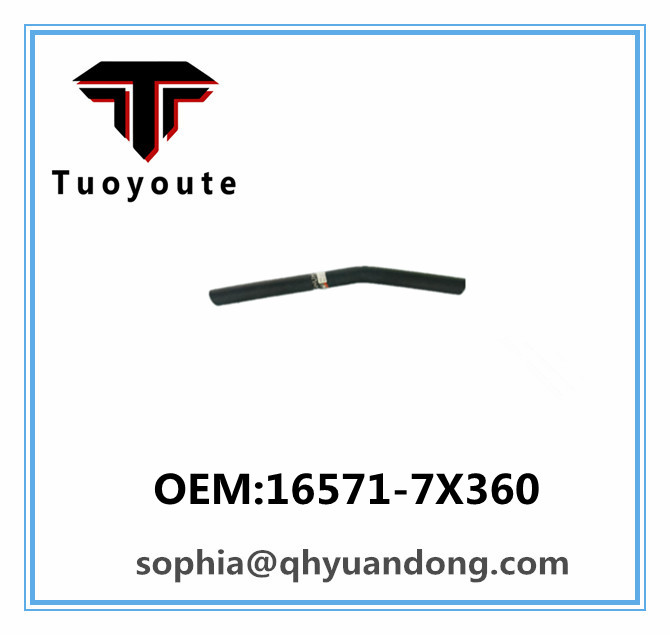 Radiator hose TOYOTA OEM:16571-7X360  165717X360