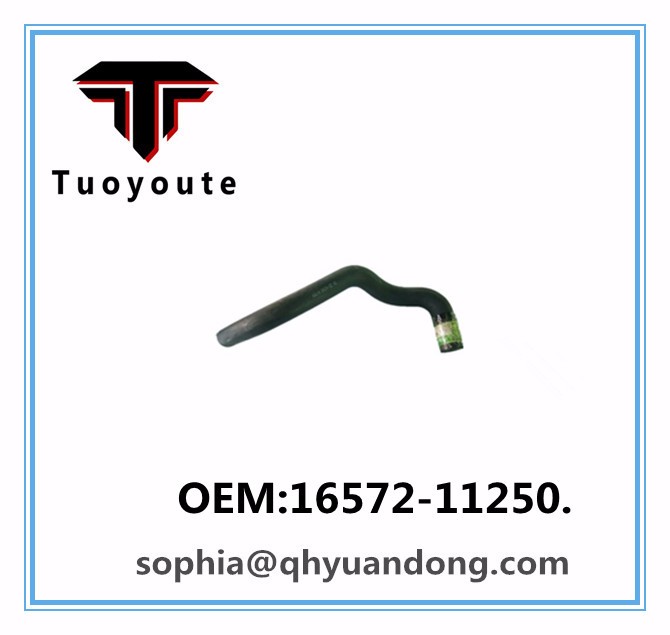 Radiator hose TOYOTA OEM:16572-11250  1657211250..