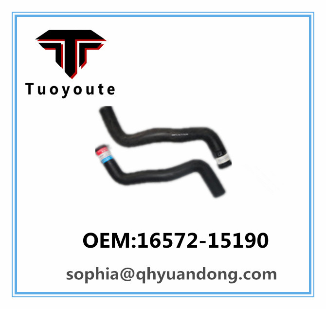 Radiator hose  TOYOTA OEM:16572-15190  1657215190