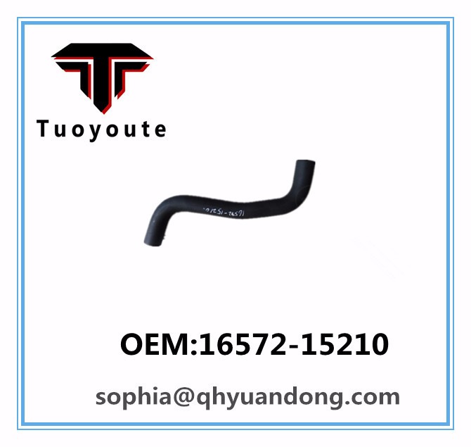 Radiator hose TOYOTA OEM:16572-15210  1657215210 OEM:16572-15210  1657215210