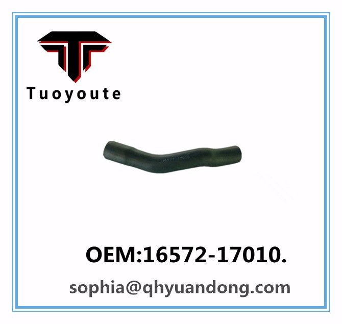  Radiator hose TOYOTA  OEM:16572-17020.  1657217020.  