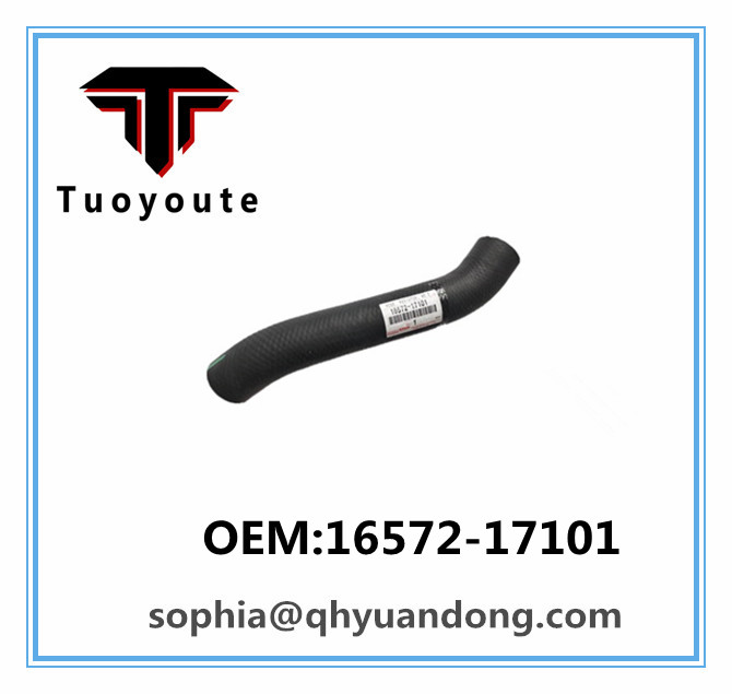 Radiator hose TOYOTA  OEM:16572-17101 1657217101 