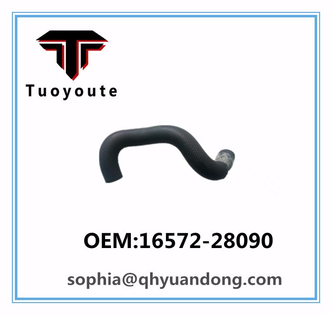 Radiator hose TOYOTA OEM:16572-28090 1657228090 