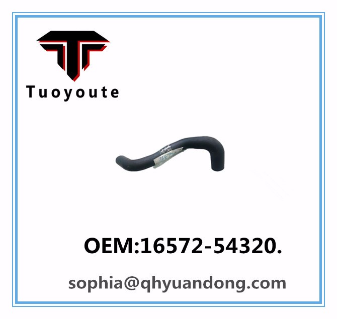 Radiator hose ,TOYOTA ,OEM:16572-54320  1657254320  . .