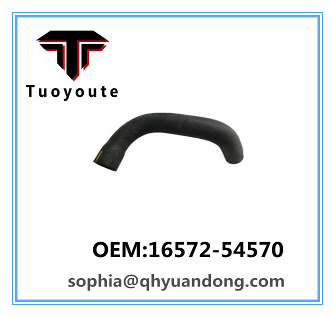 Radiator hose  TOYOTA OEM:16572-54570  1657254570