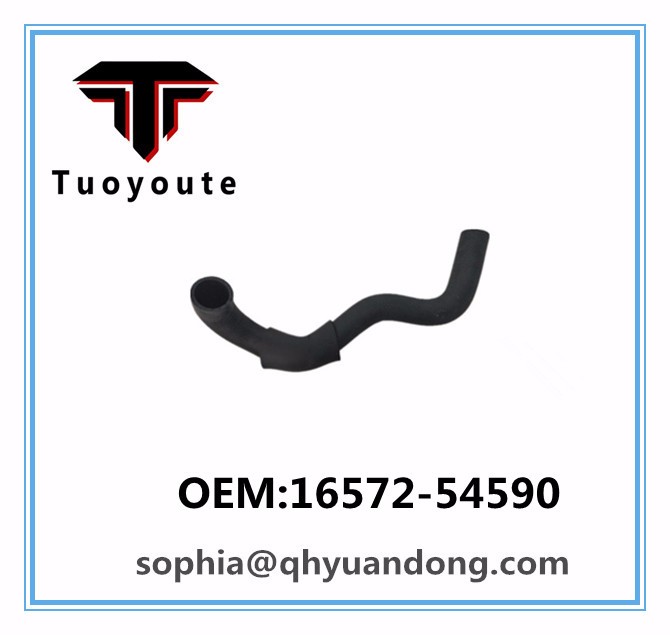 Radiator hose TOYOTA OEM:16572-54590 1657254590 