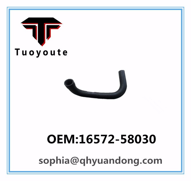 Radiator hose TOYOTA OEM:16572-58030 1657258030 