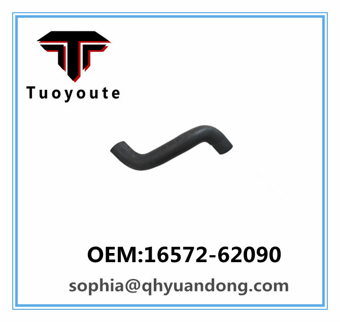 Radiator hose  TOYOTA OEM:16572-62090  1657262090