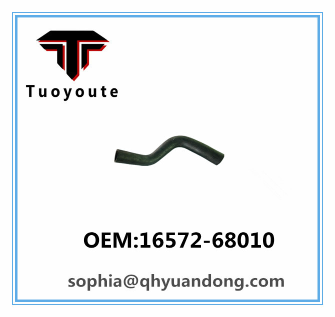 Radiator hose TOYOTA OEM:16572-68010  1657268010