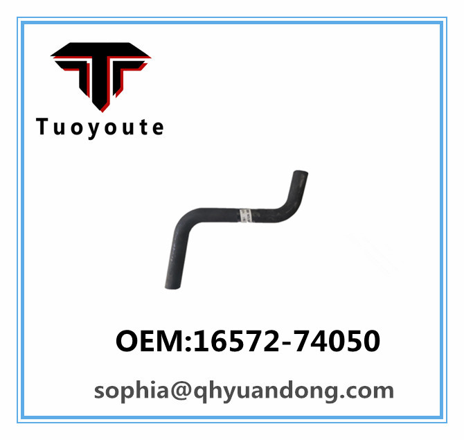 Radiator hose TOYOTA OEM:16572-74050 1657274050 