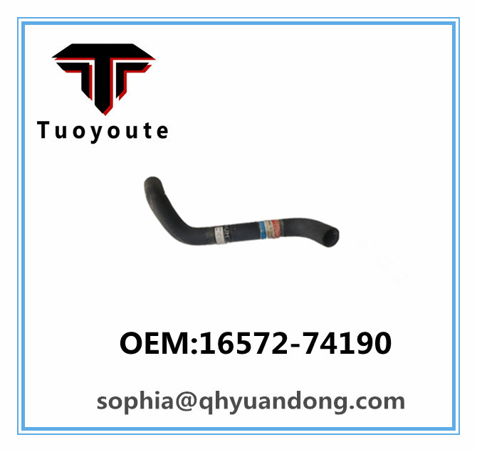 Radiator hose  TOYOTA OEM:16572-74190  1657274190