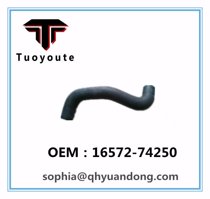 Radiator hose TOYOTA  OEM:16572-74250 1657274250 