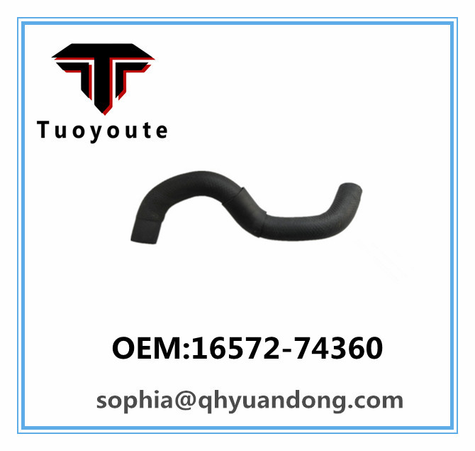 Radiator hose  TOYOTA OEM:16572-74360  1657274360