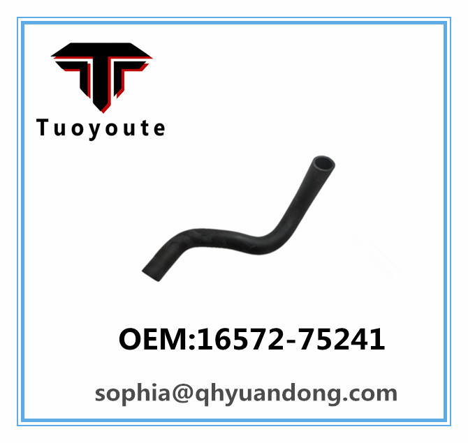 Radiator hose TOYOTA OEM:16572-75241  1657275241