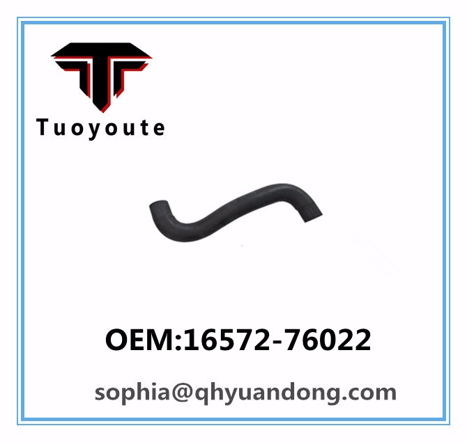 Radiator hose   TOYOTA  OEM:16572-76022  1657276022