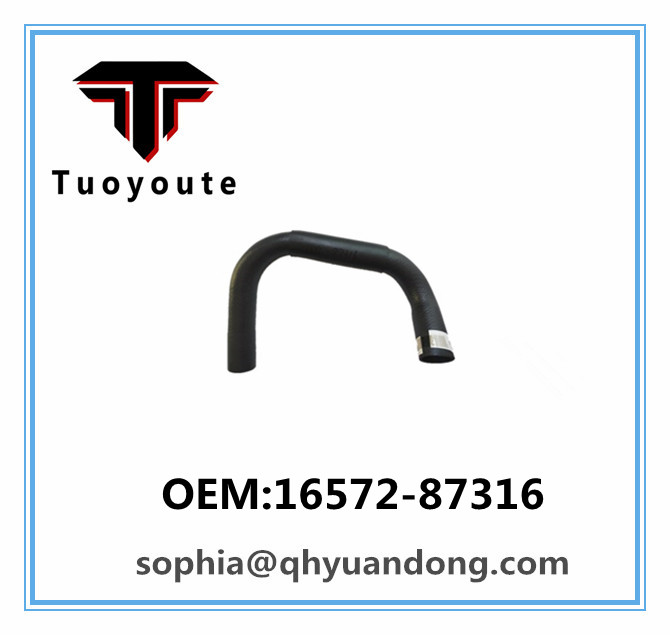 Radiator hose    TOYOTA OEM:16572-87316  1657287316