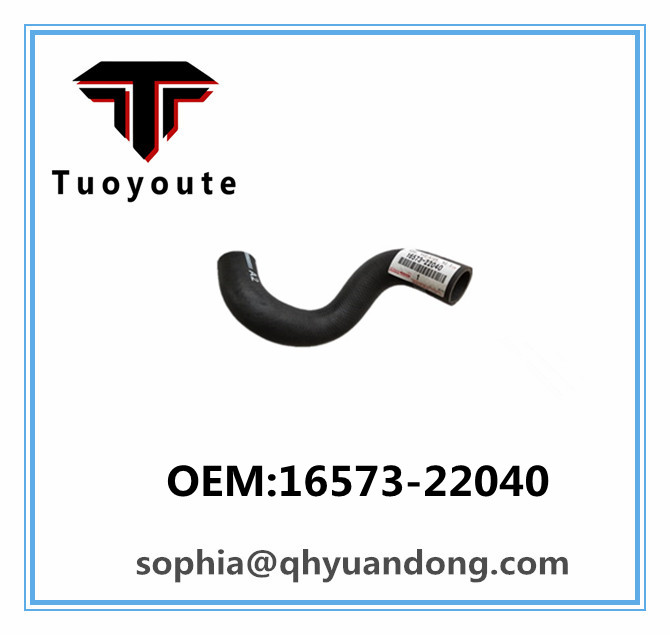 Radiator hose   TOYOTA  OEM:16573-22040 1657322040 