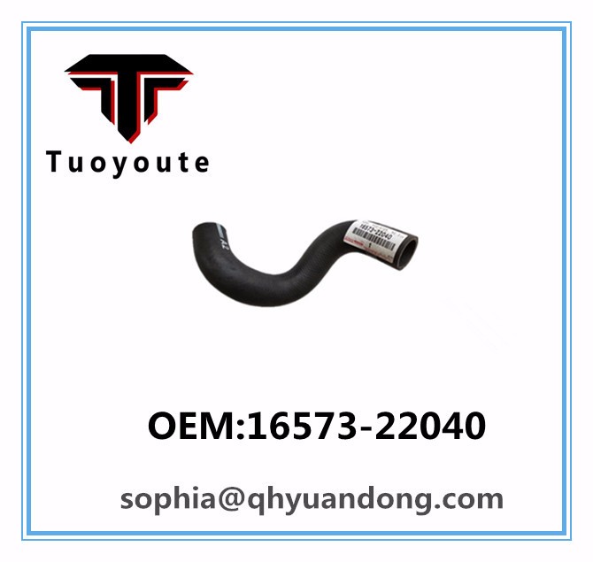 Radiator hose   TOYOTA  OEM:16573-22040 1657322040 