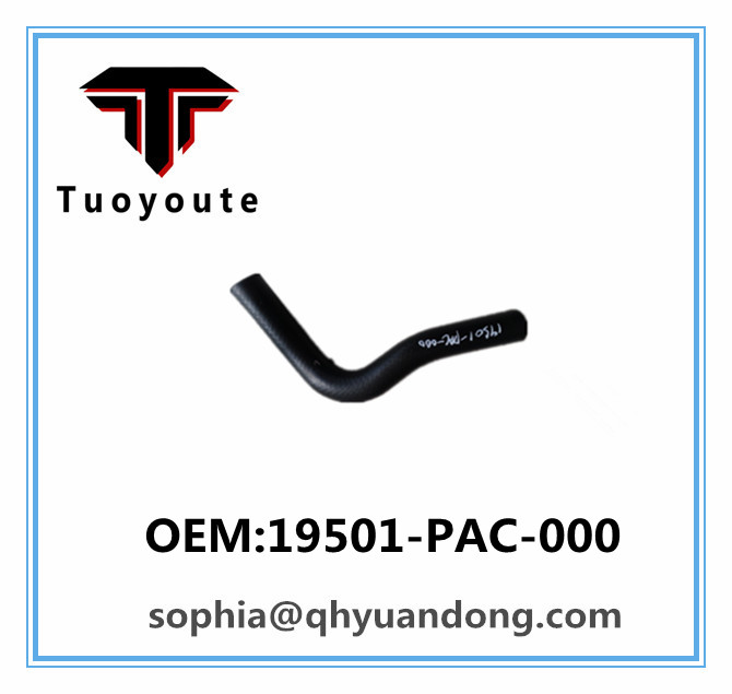 Radiator hose  HONDA OEM:19501-PAC-000  19501PAC000