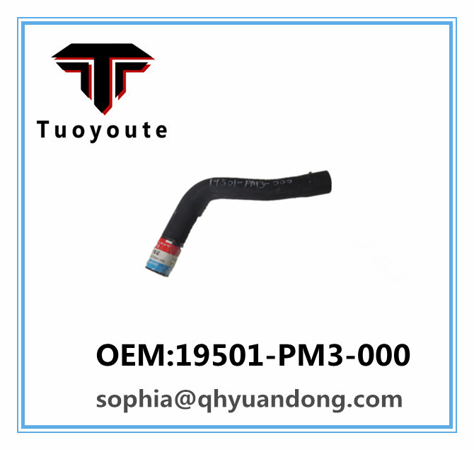 Radiator hose   HONDA OEM:19501-PM3-000 19501PM3000