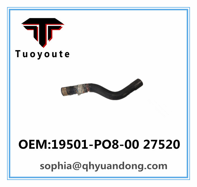 Radiator hose  HONDA OEM:19501-PO8-00 27520 19501PO800 27520